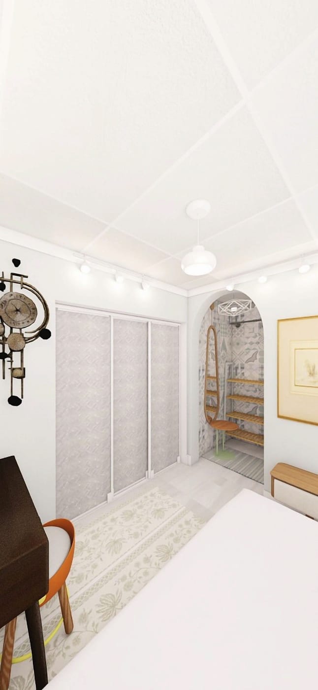 Contemporary floor plan