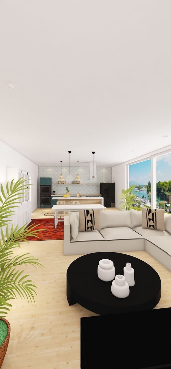 Traditional living room