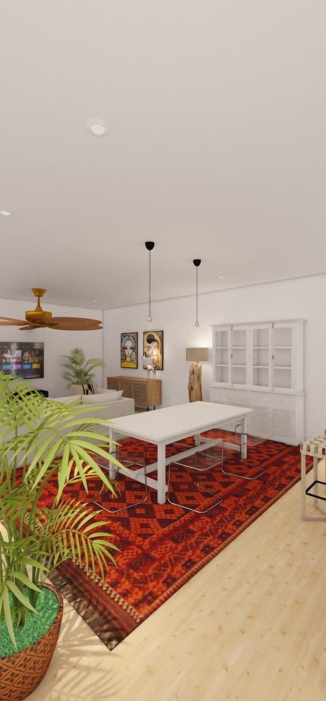 Traditional living room