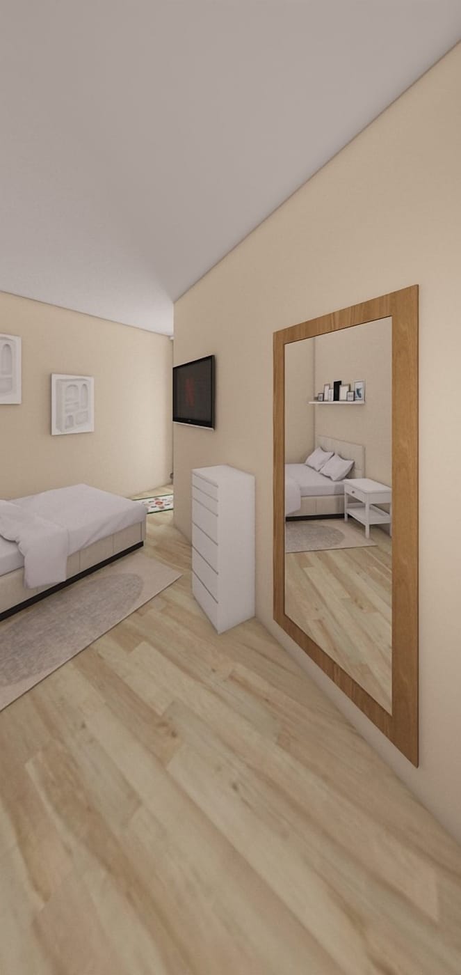Scandinavian bedroom