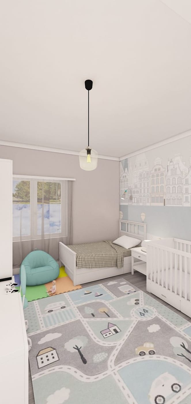 Contemporary kids room