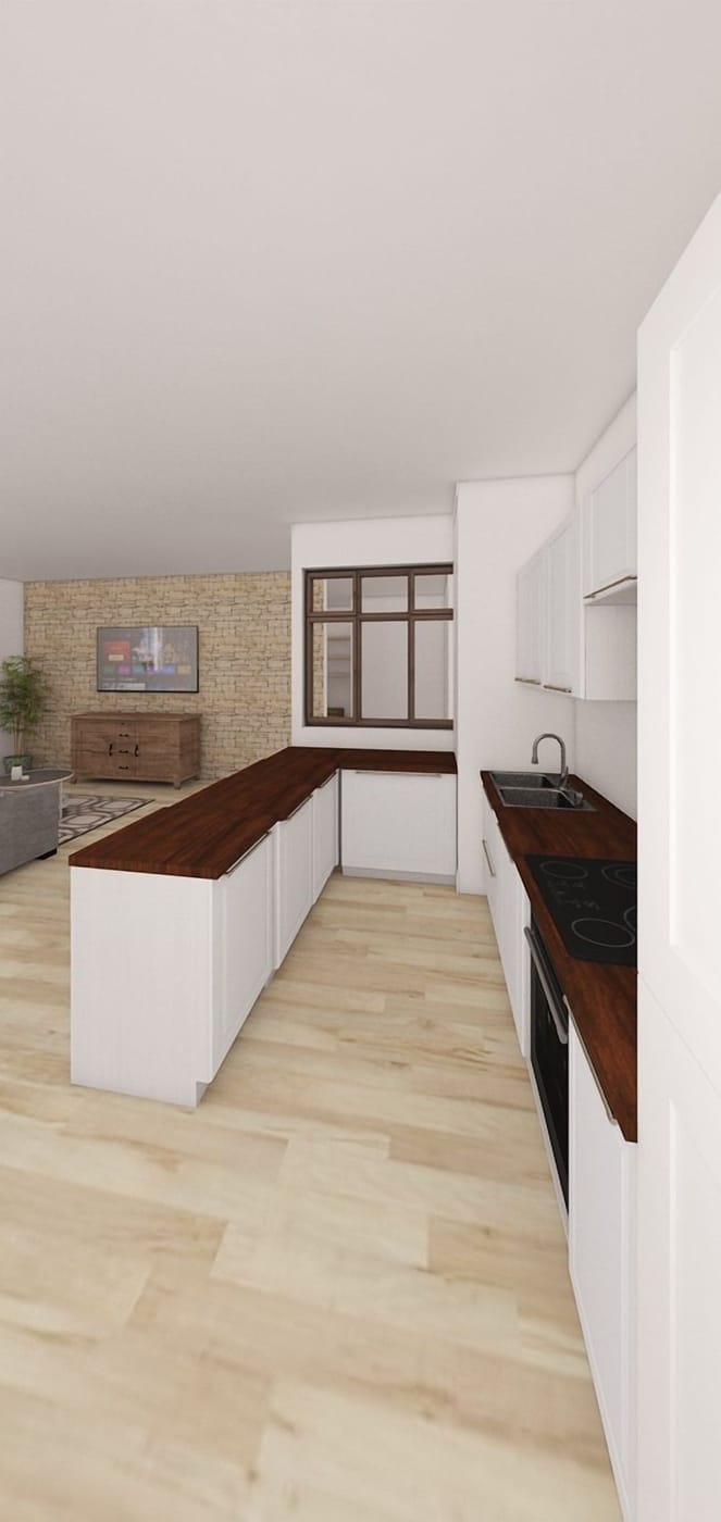 Contemporary floor plan