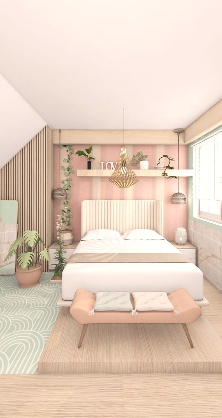 Scandinavian bedroom