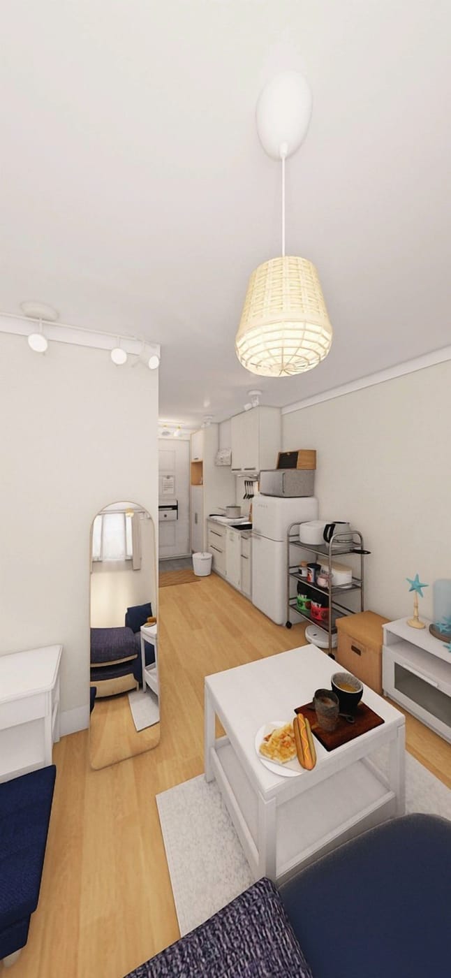 Scandinavian floor plan