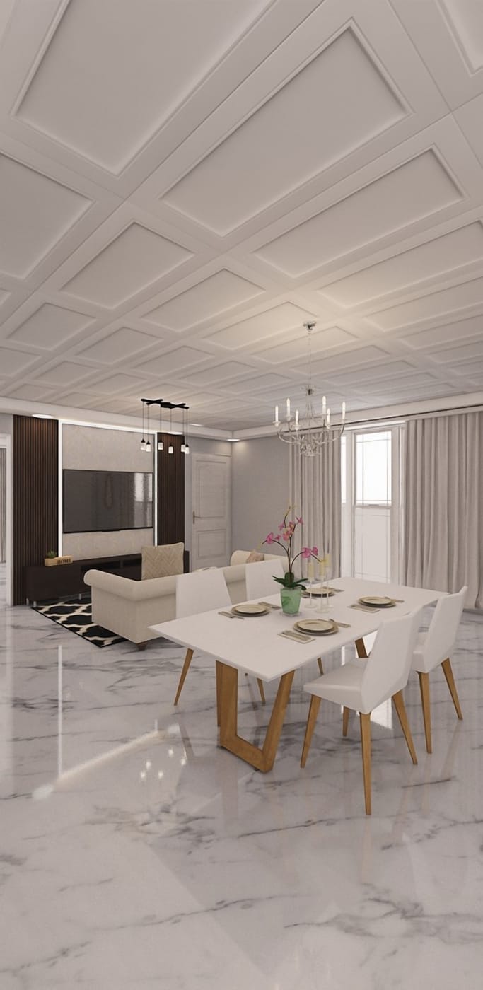 Traditional floor plan