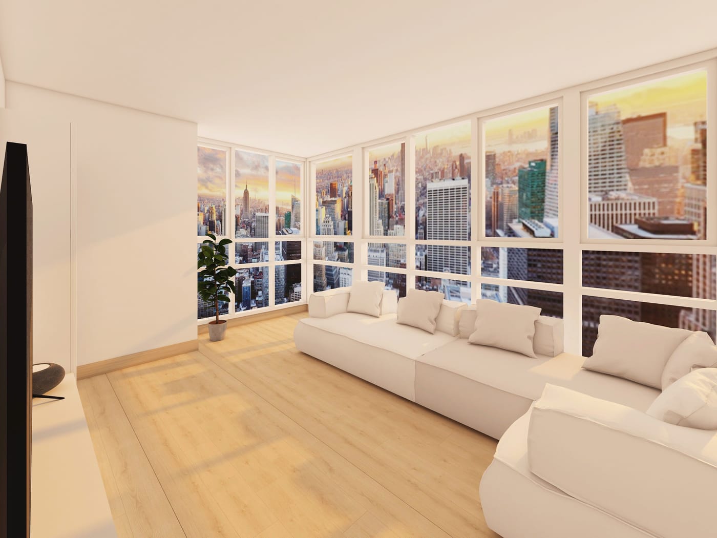 Contemporary living room
