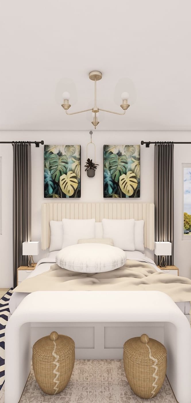 Contemporary bedroom
