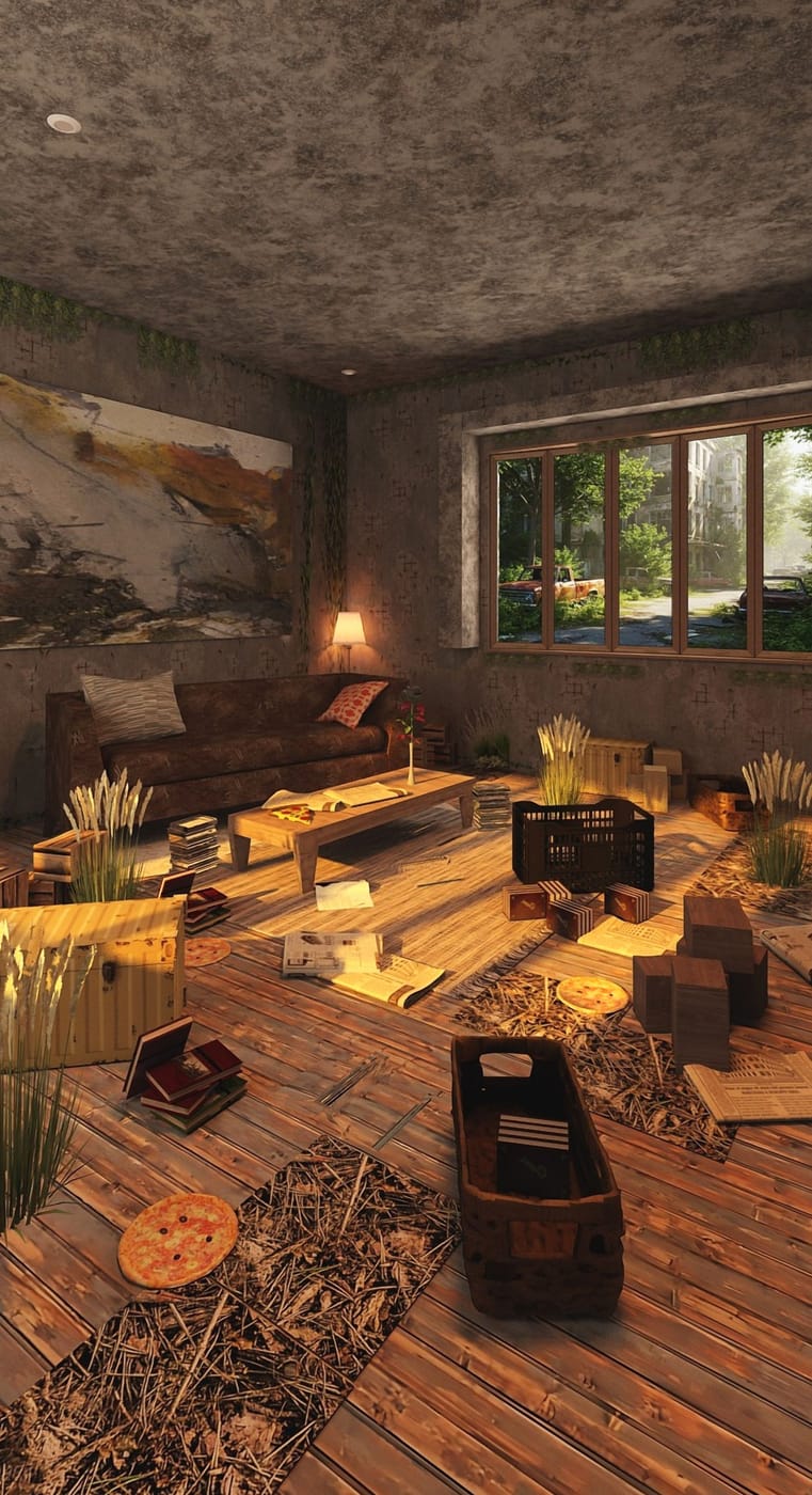 Boho living room