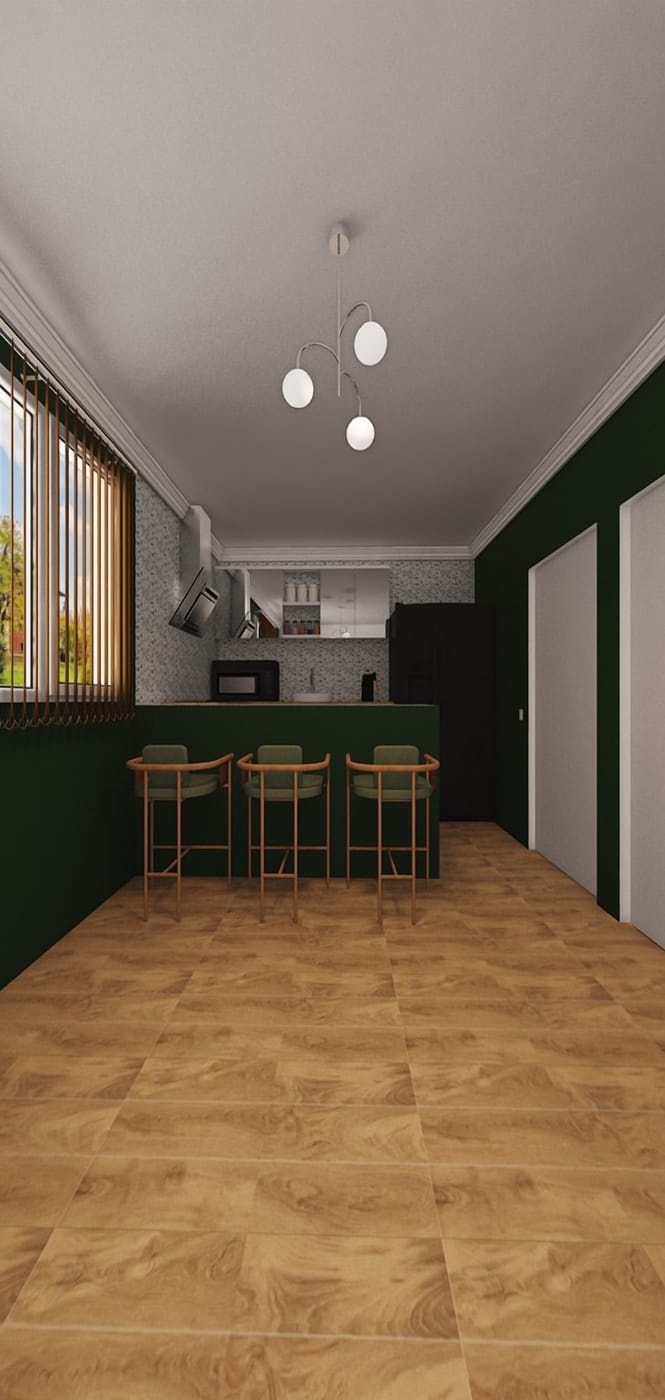 Contemporary bedroom
