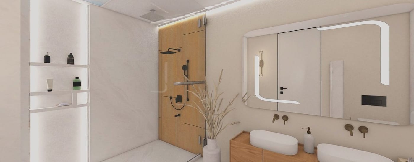 Contemporary bathroom