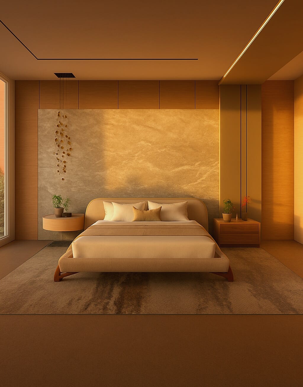 Mid-century bedroom