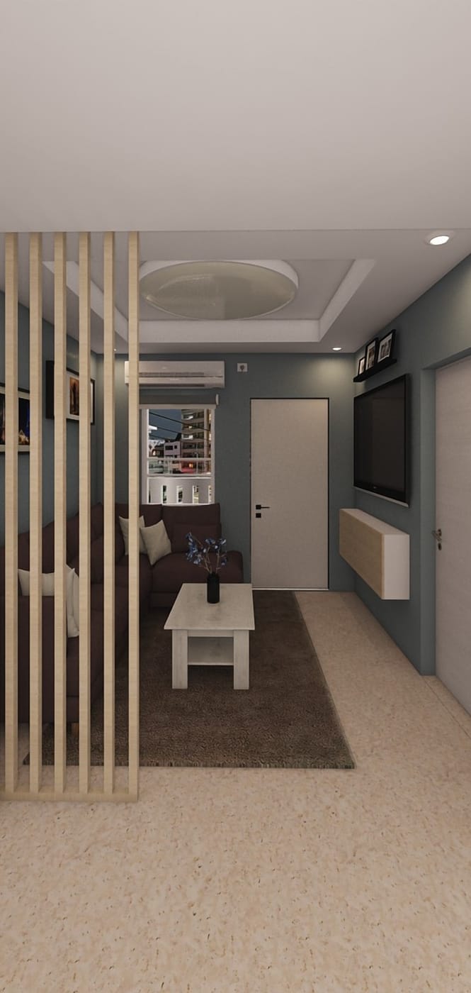 Contemporary floor plan