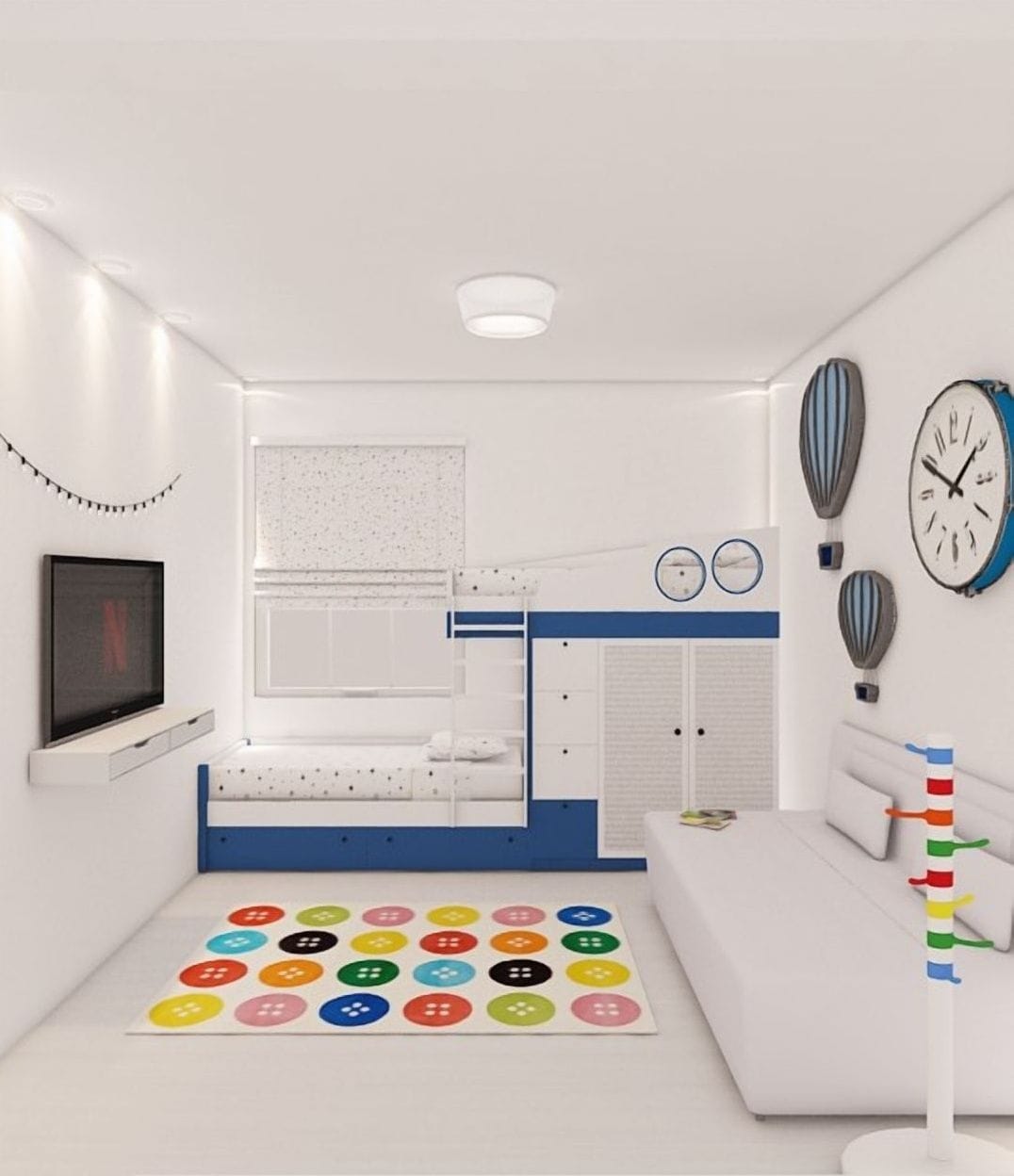 Traditional kids room
