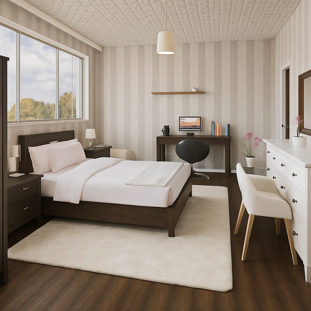 Contemporary bedroom