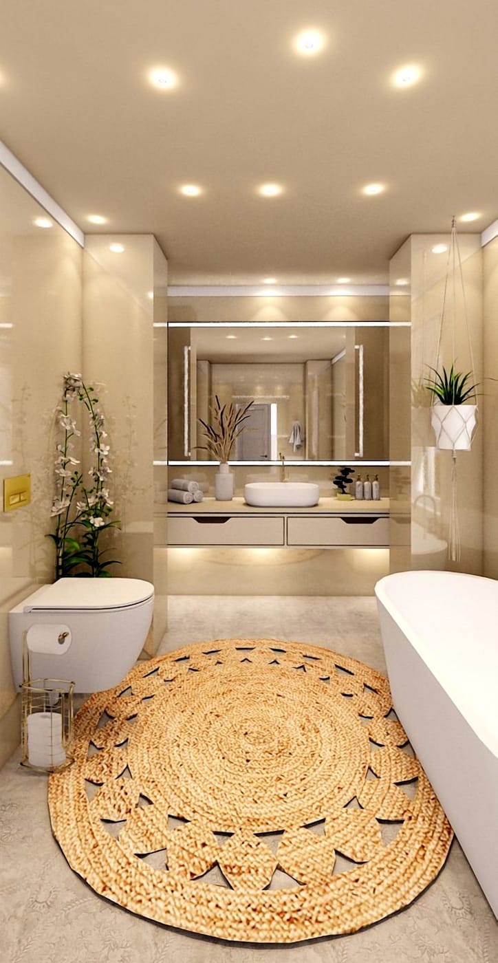 Contemporary bathroom