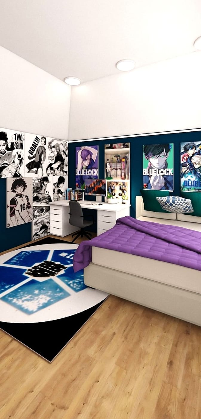 Contemporary bedroom