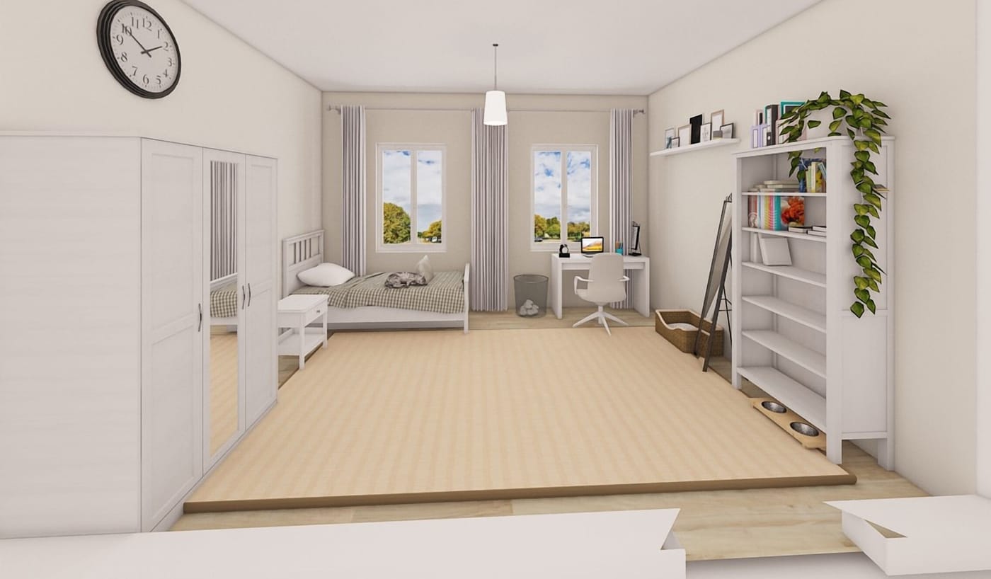 Scandinavian kids room
