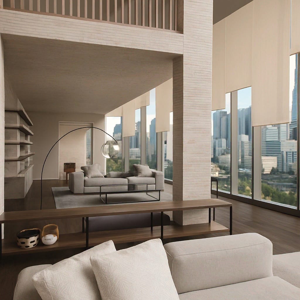 Contemporary floor plan