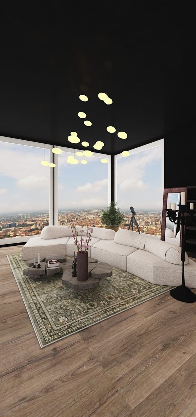 Contemporary floor plan