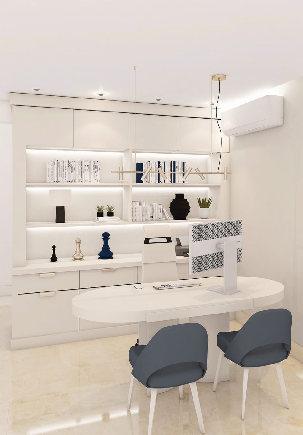 Contemporary coworking space