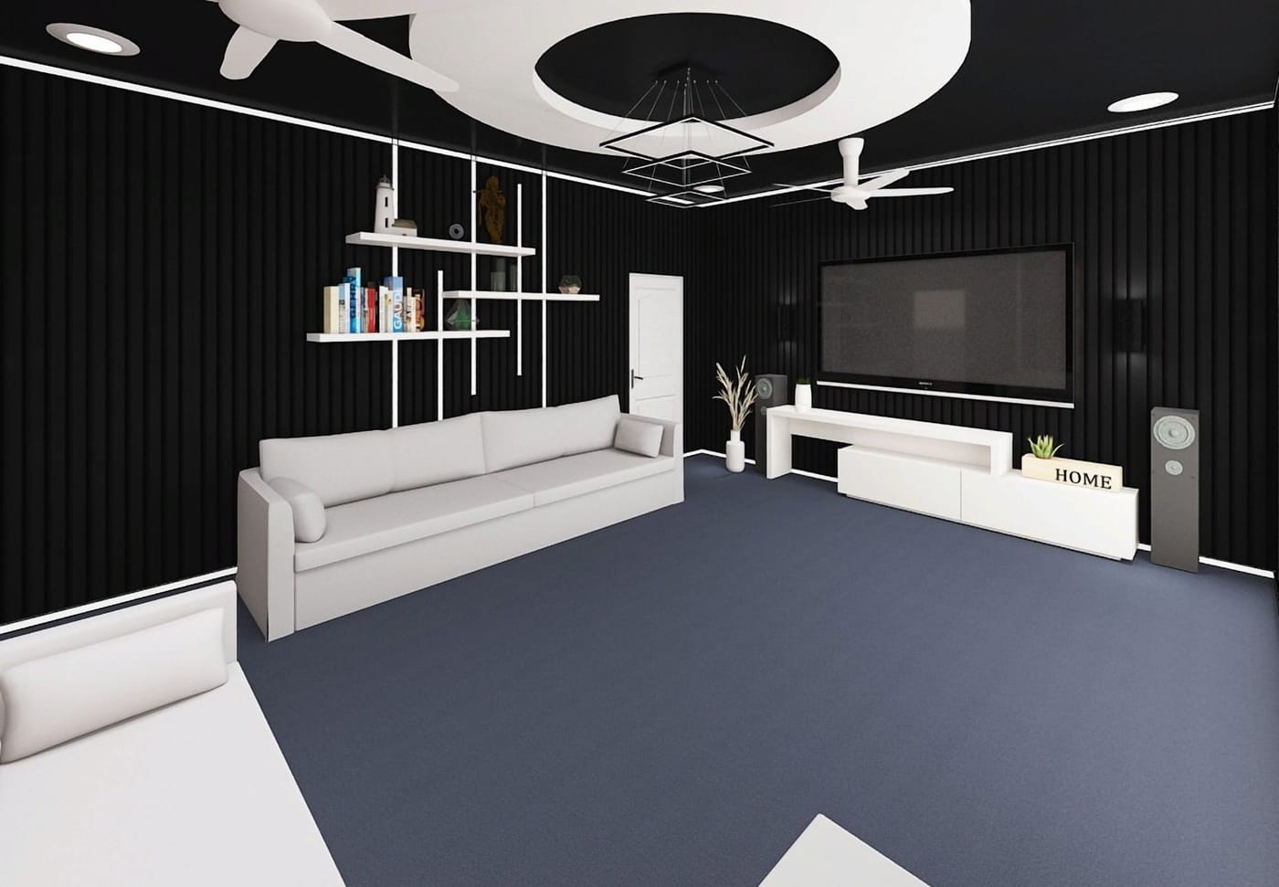 Contemporary living room