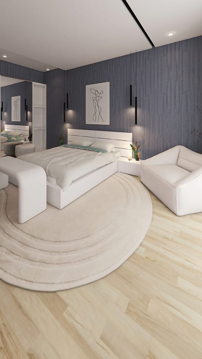 Mid-century bedroom