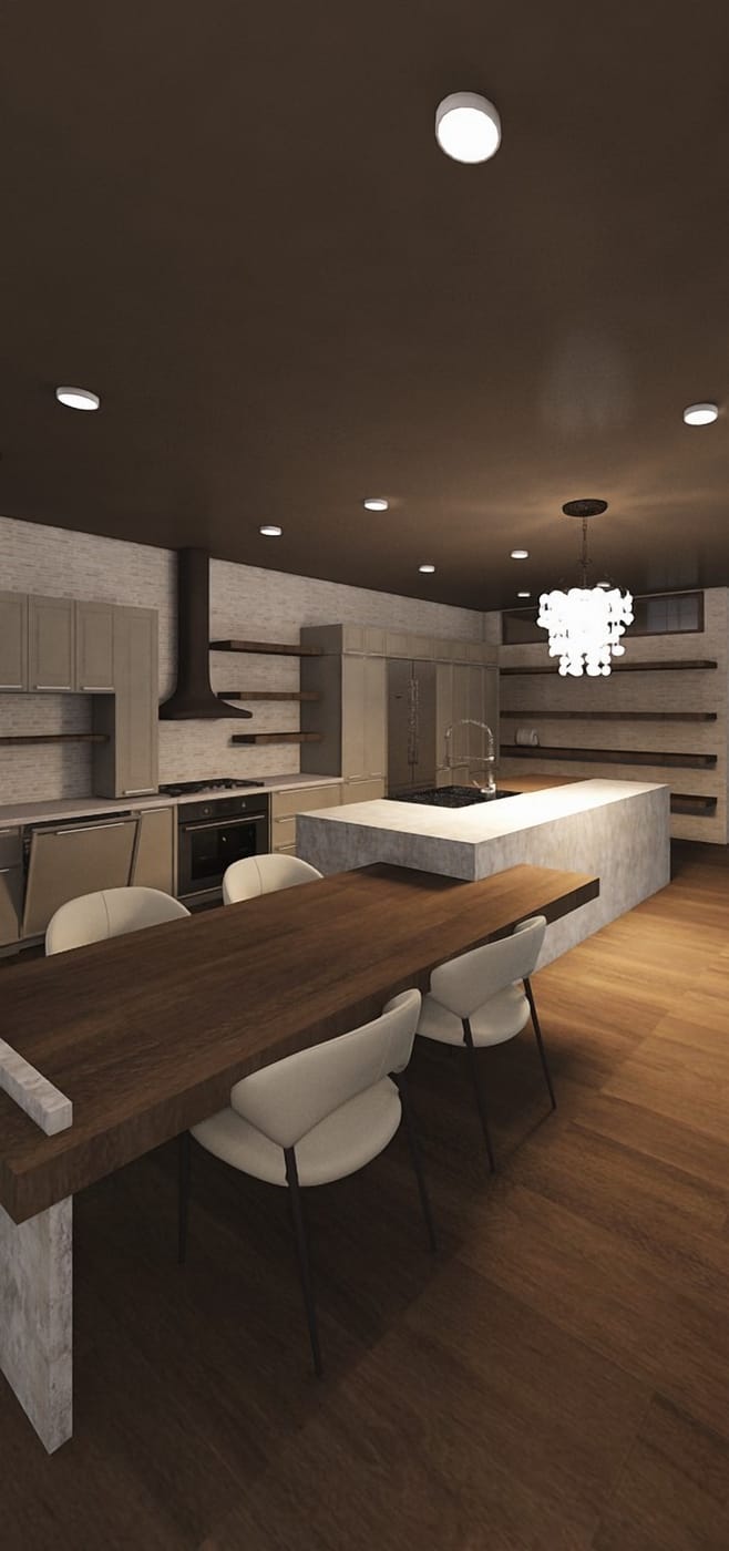 Mid-century living room