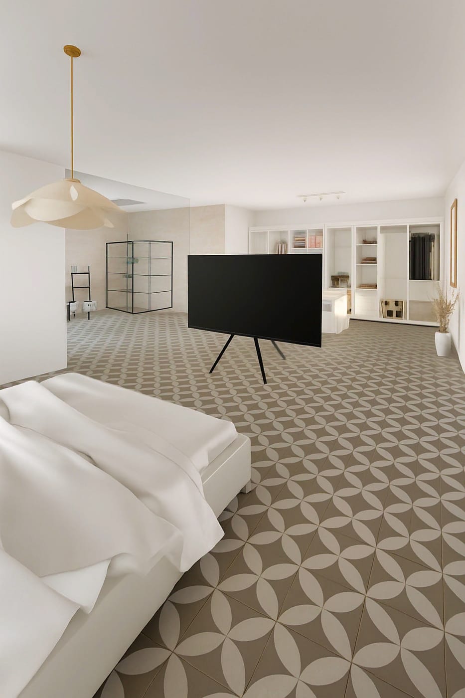 Contemporary bedroom