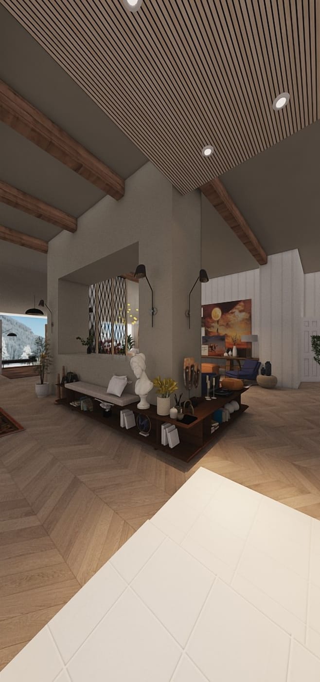Mid-century floor plan