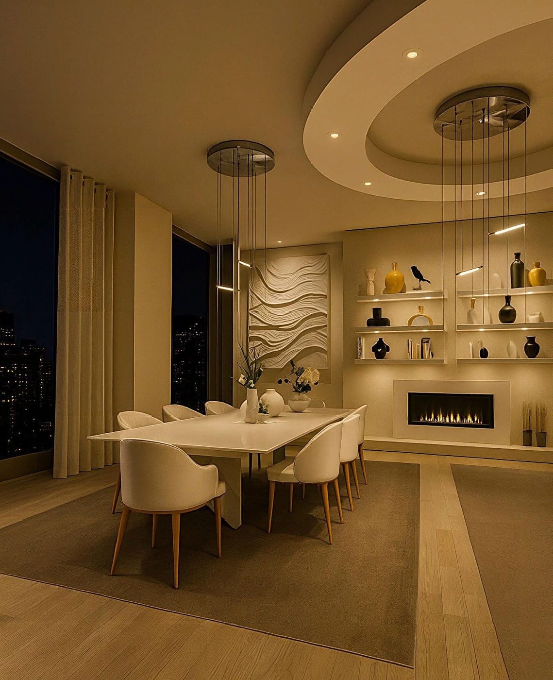 Contemporary floor plan