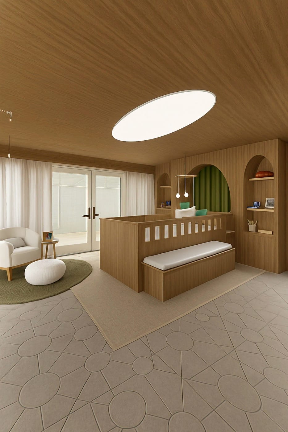 Contemporary kids room