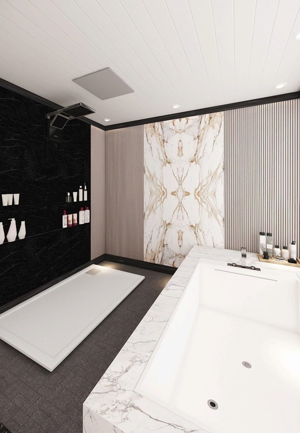 Mid-century bathroom