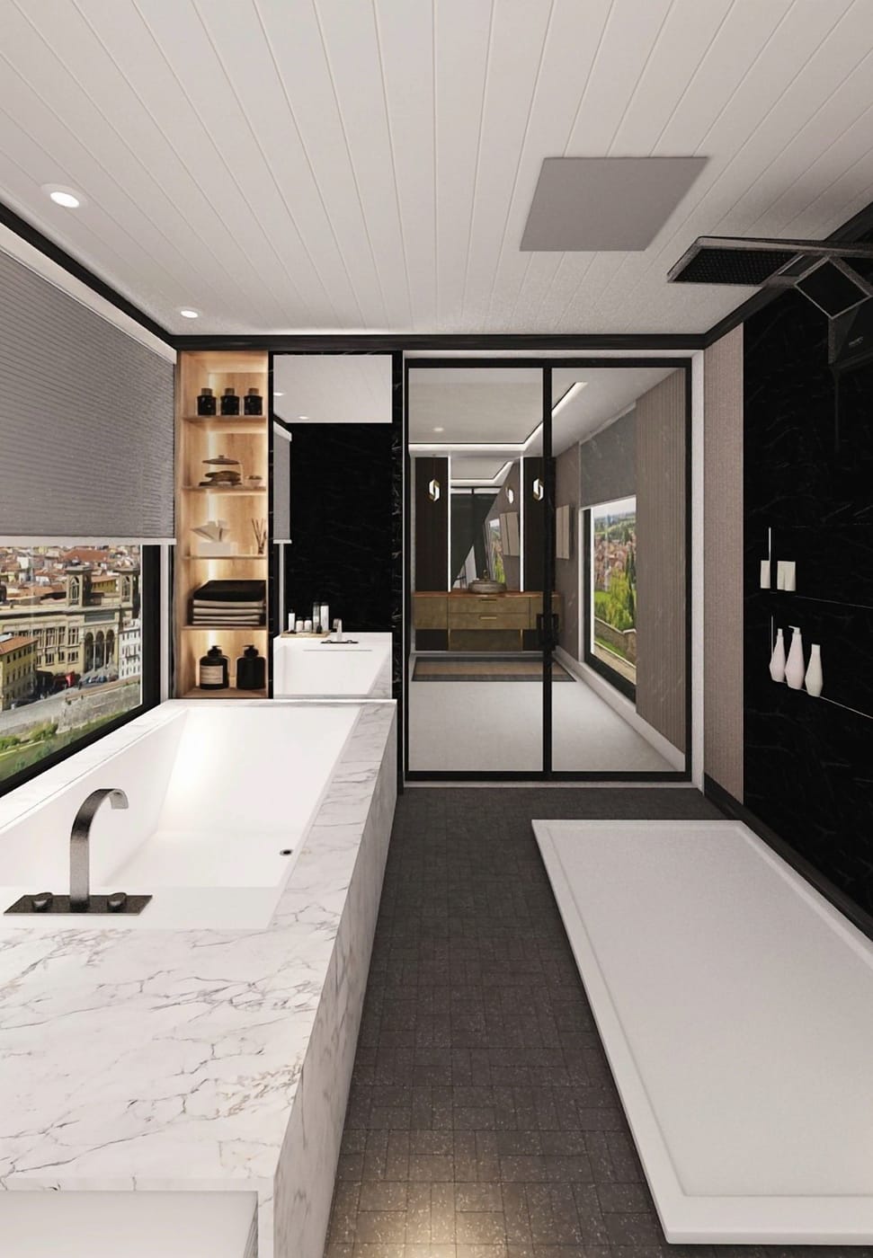 Contemporary bathroom