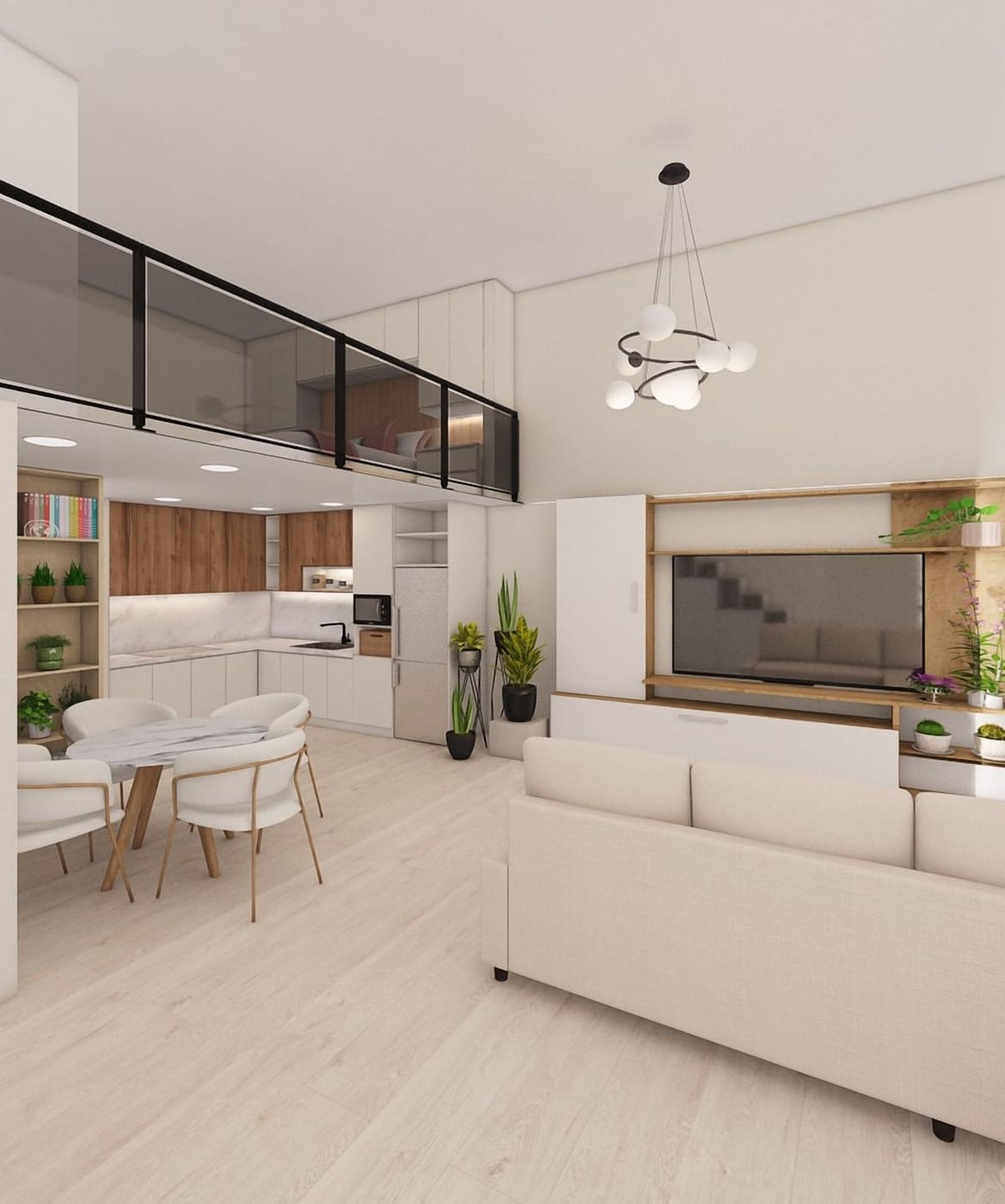 Scandinavian floor plan