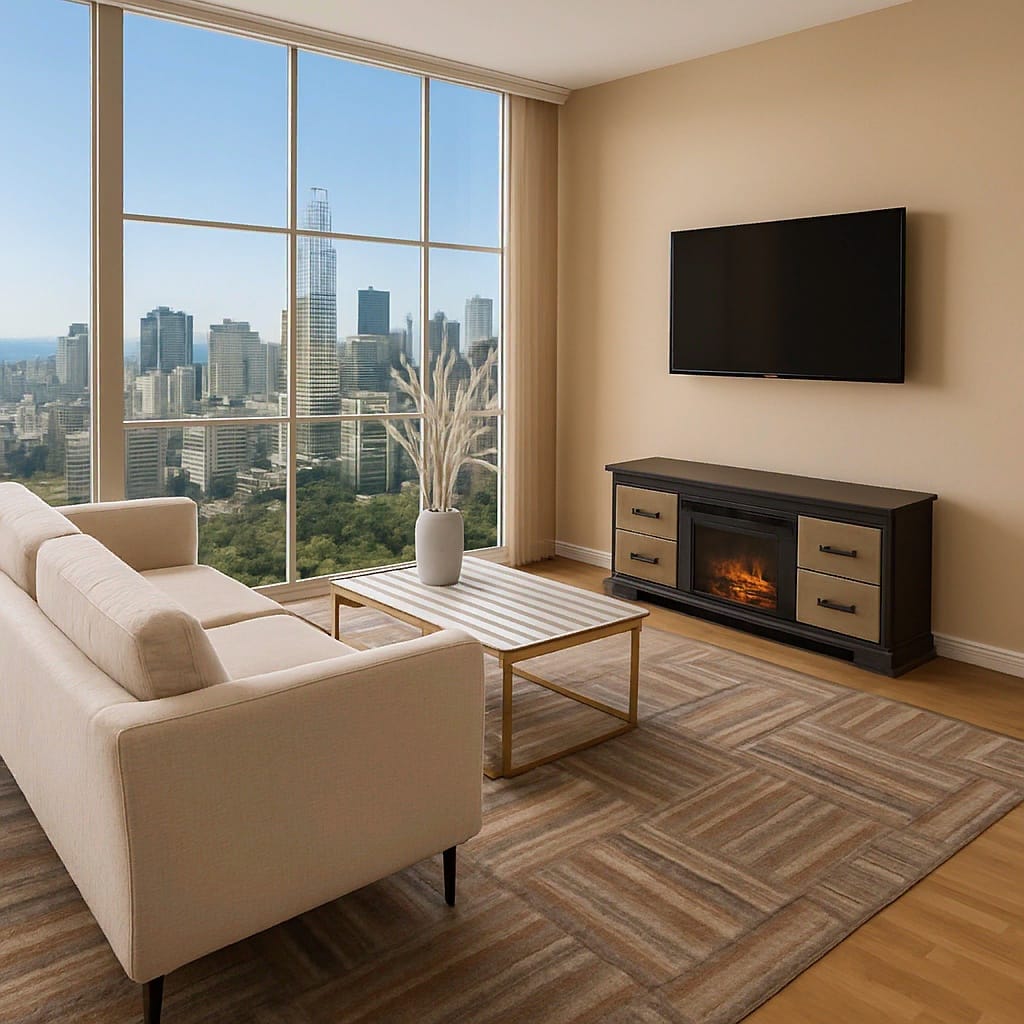 Contemporary living room
