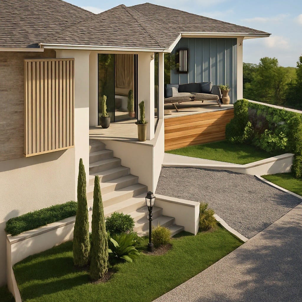 Traditional outdoor space