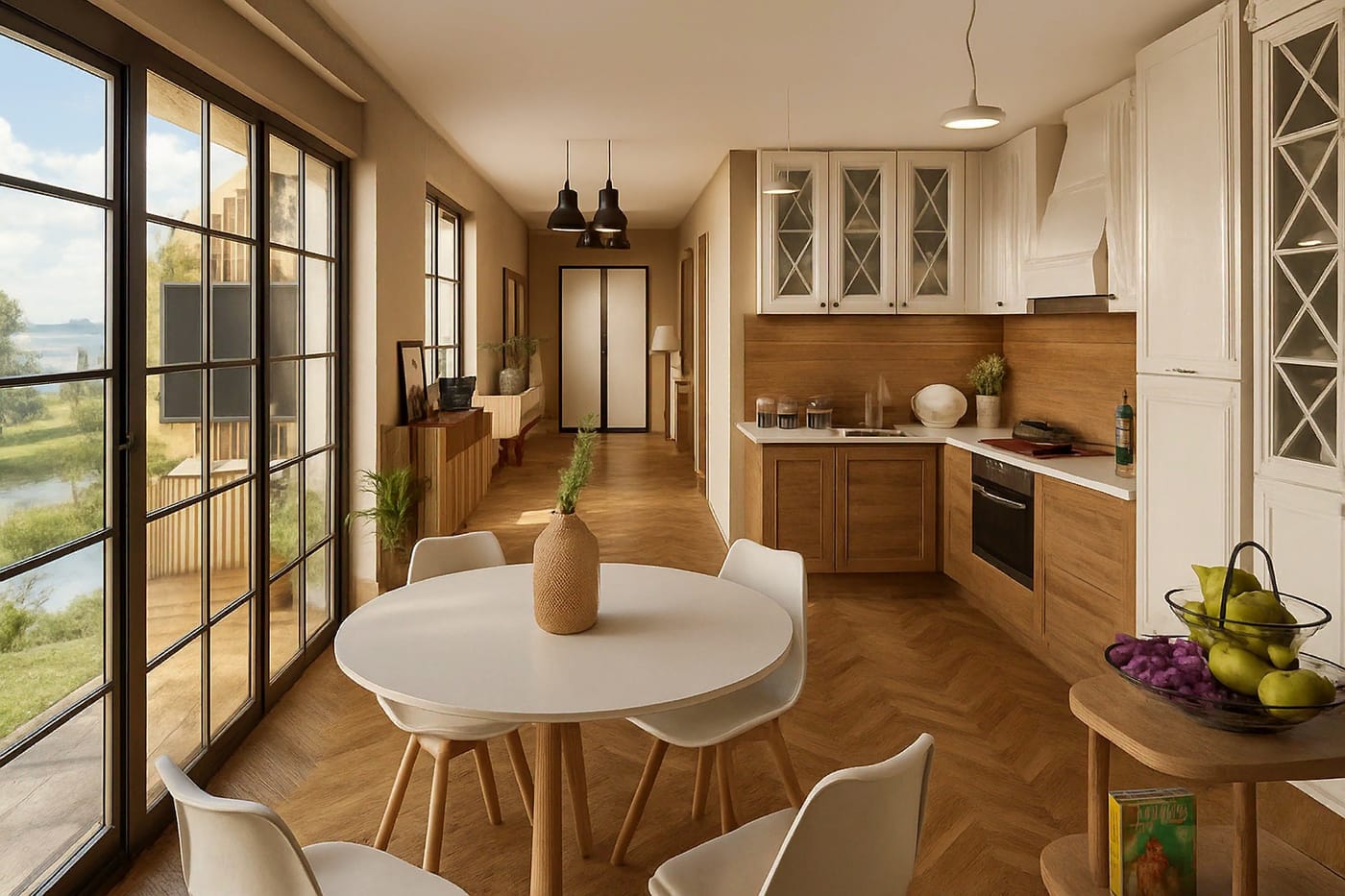 Contemporary floor plan