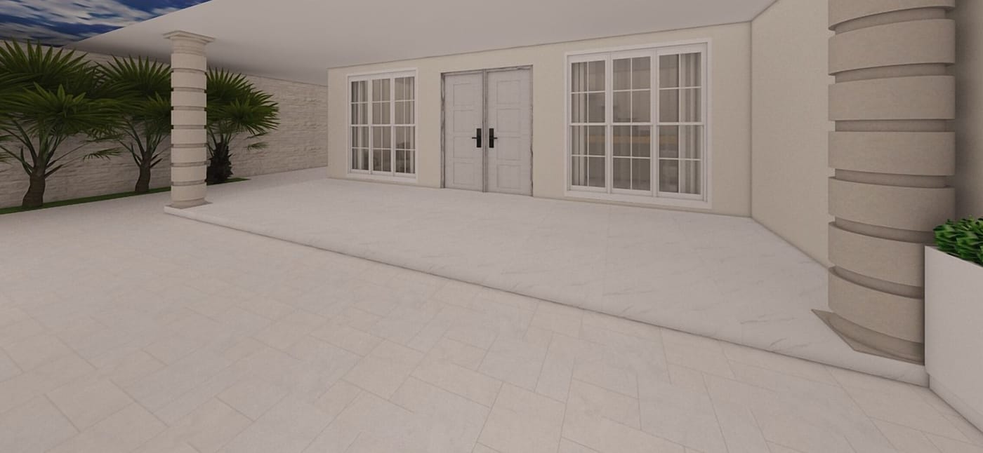 Traditional outdoor space