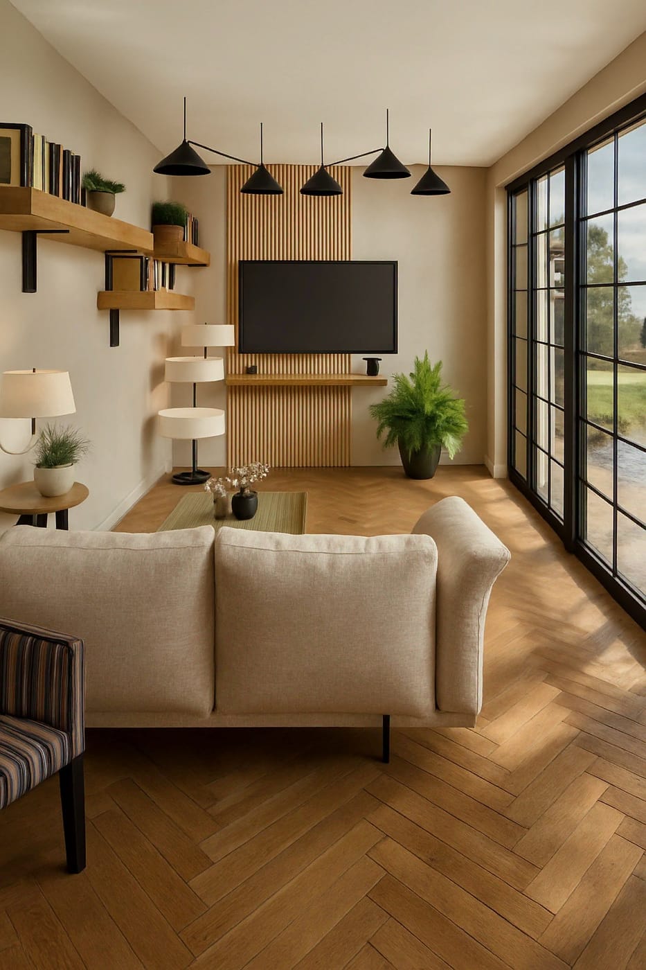 Mid-century floor plan