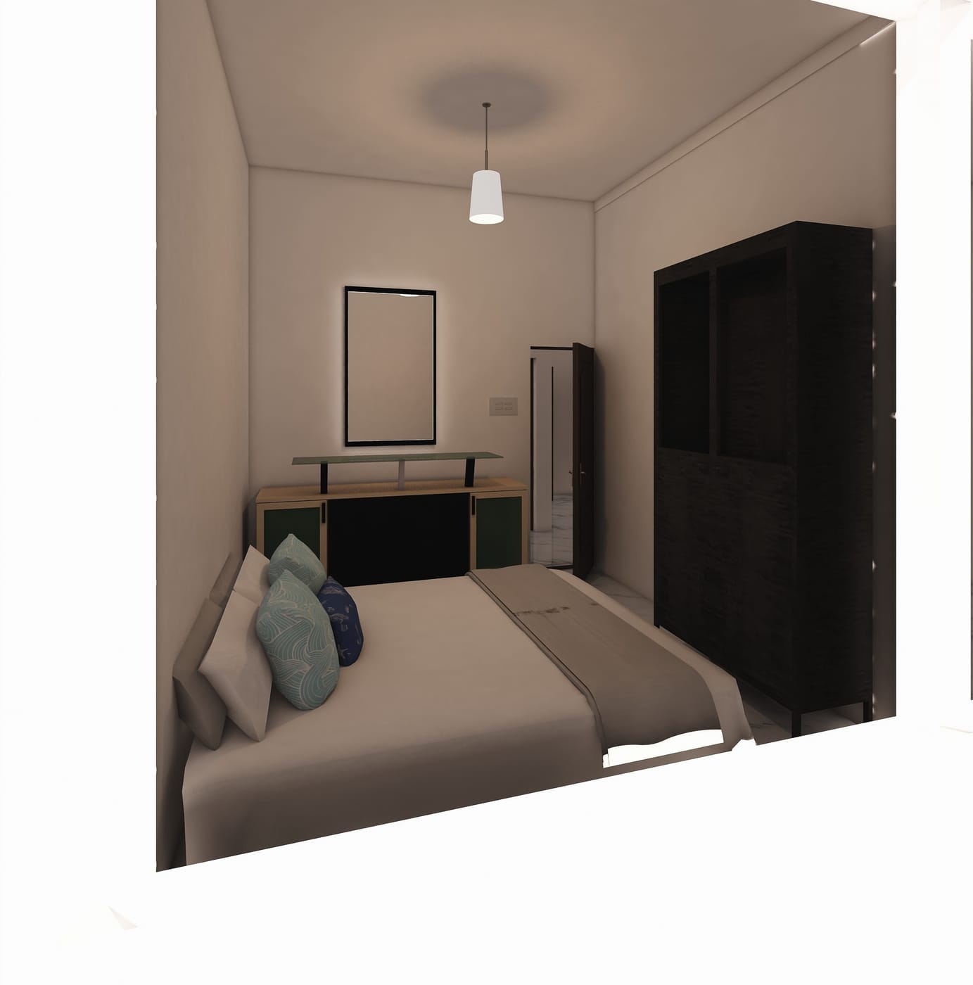 Contemporary floor plan