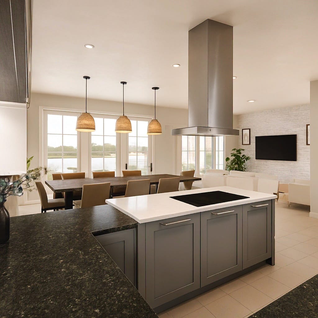 Contemporary floor plan