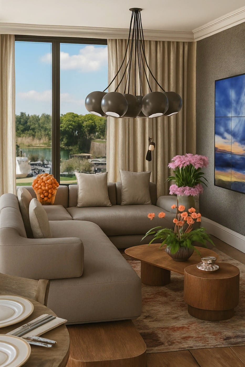 Contemporary floor plan