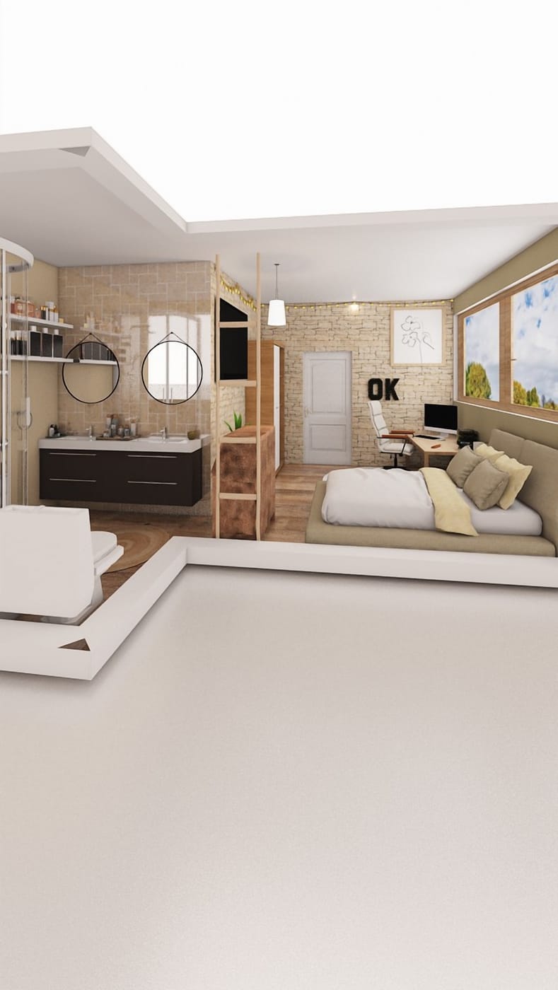 Traditional floor plan