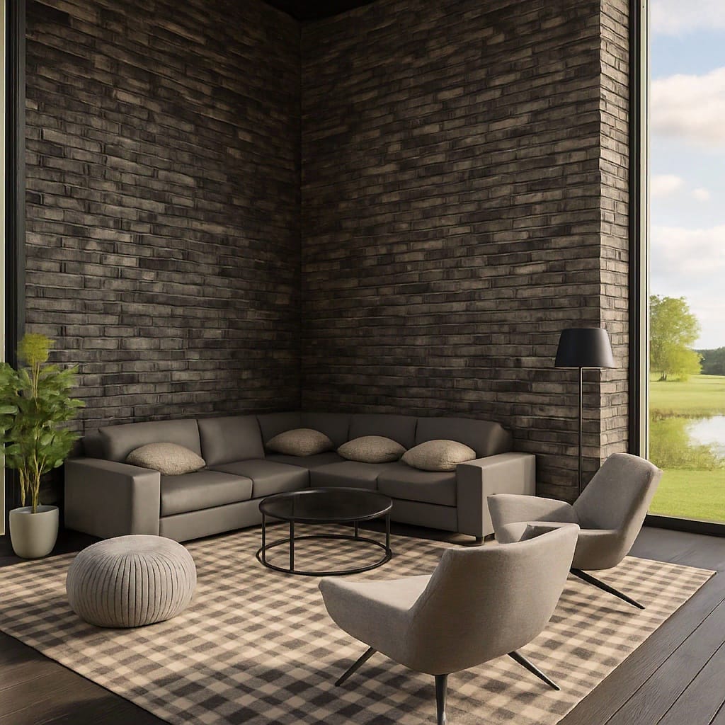 Mid-century living room