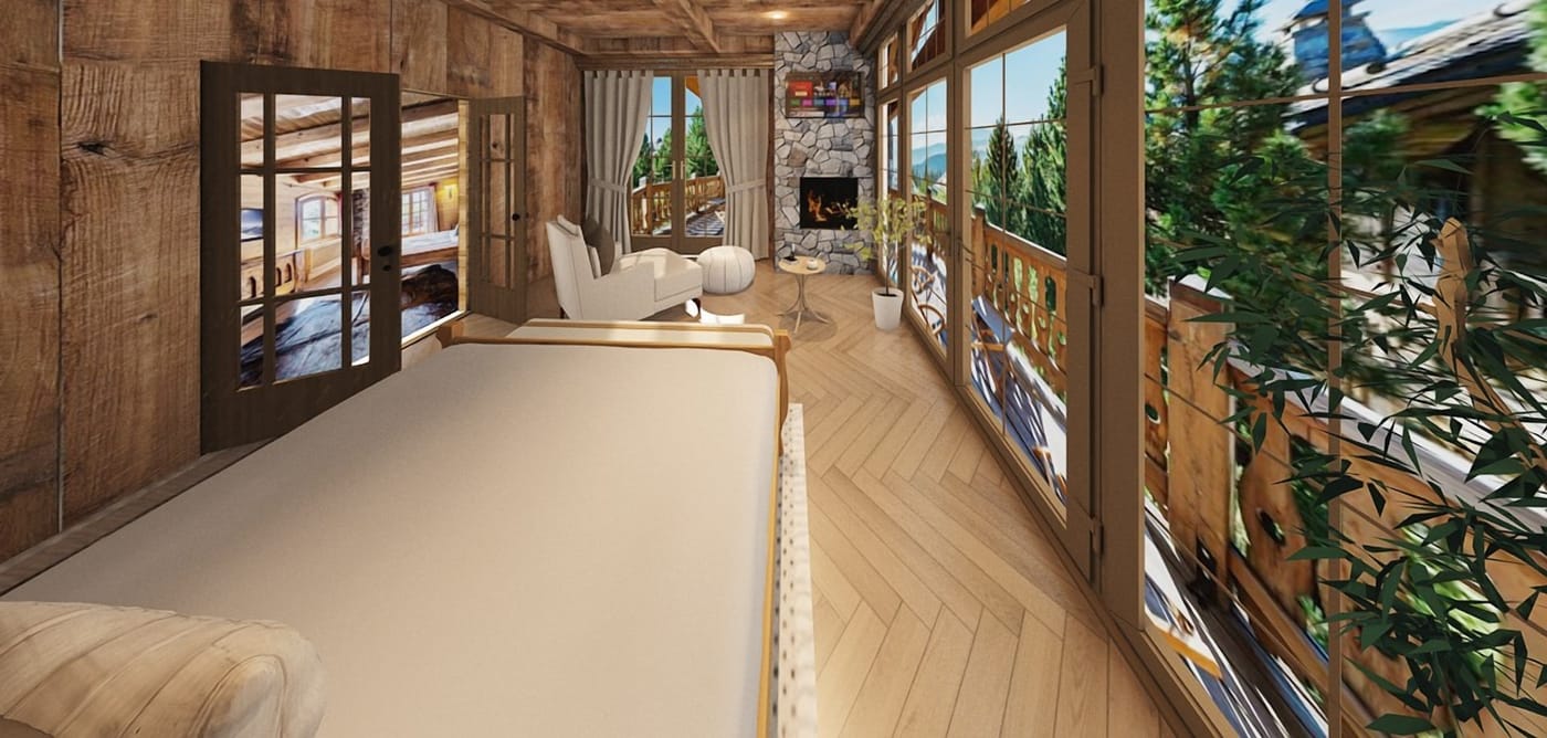 Farmhouse bedroom