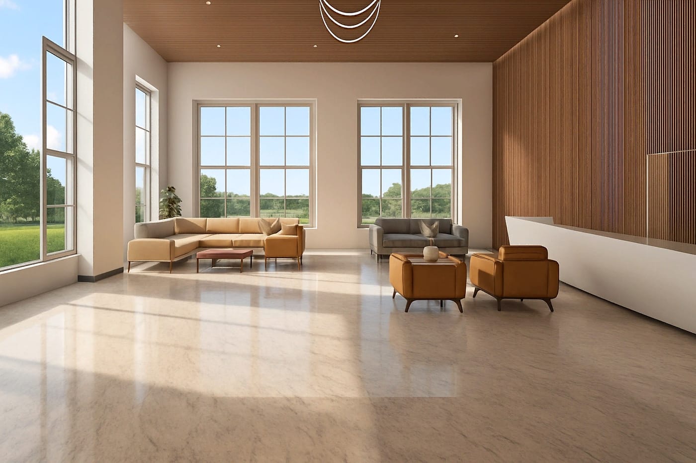 Contemporary floor plan