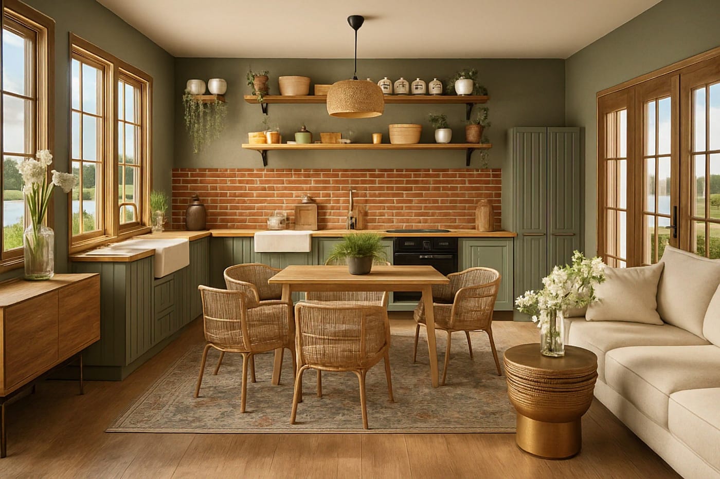 Boho kitchen