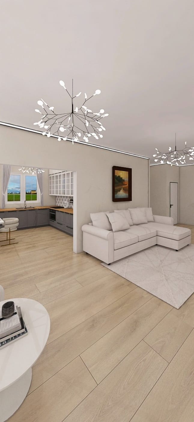Contemporary floor plan