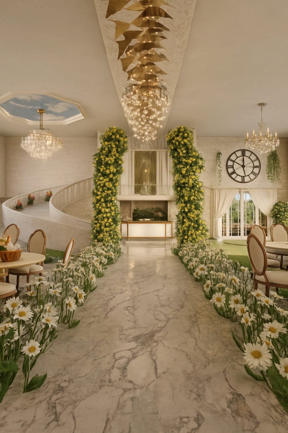 Traditional floor plan