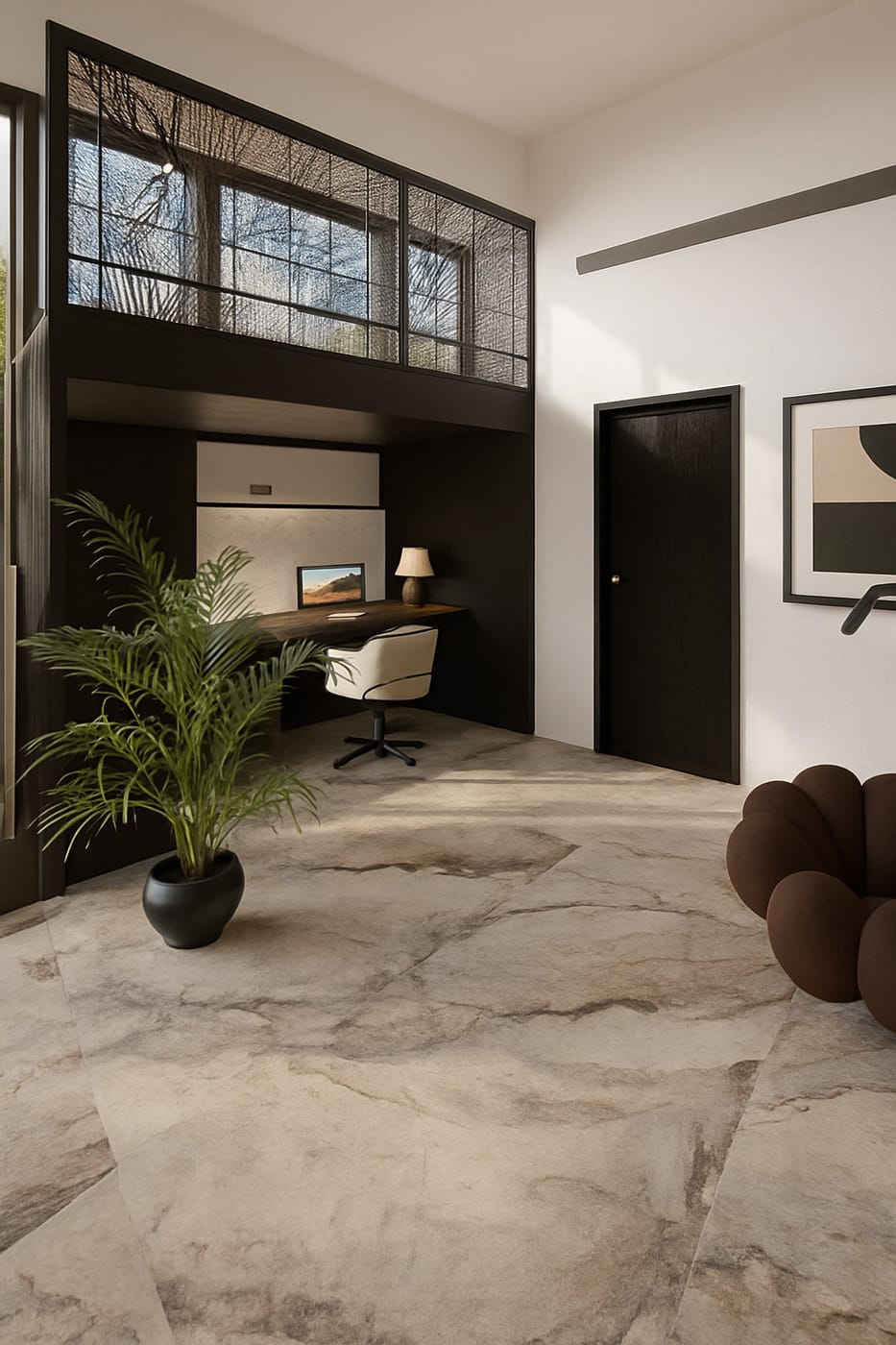 Industrial bedroom